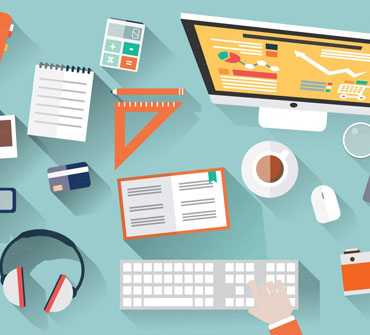 Visual design illustration